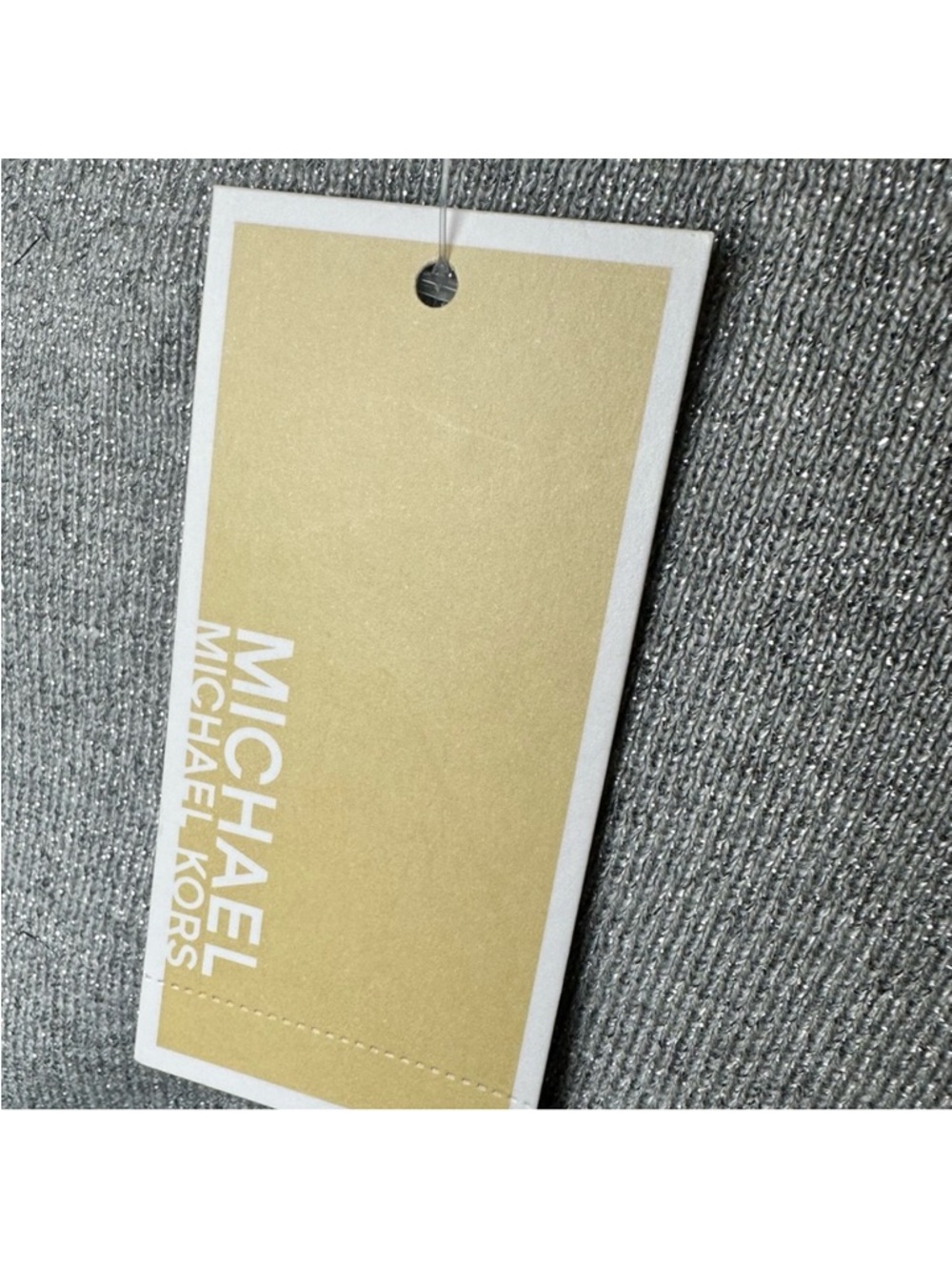 Michaels kors Cold-Shoulder Lightweight Knit Sweater in Light Gray - Picture 9 of 10